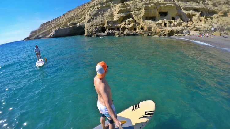 Stand Up Paddle in Greece, Where and When?