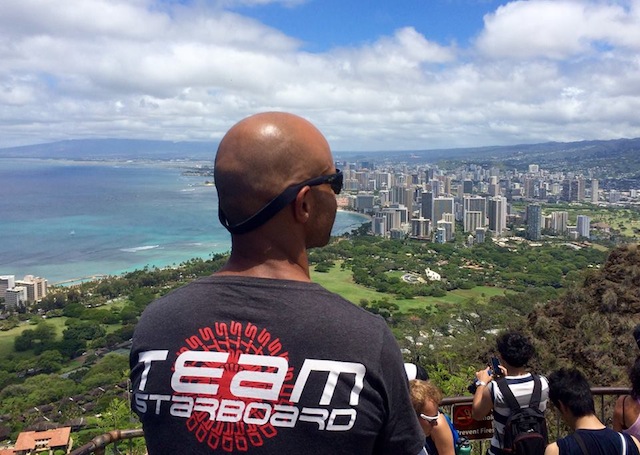 Hawaii, le rêve accompli de Romuald Mamadou