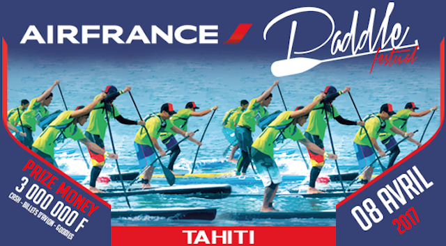 Watch the Air France Paddle Festival Live on TotalSUP – Official Media Partner