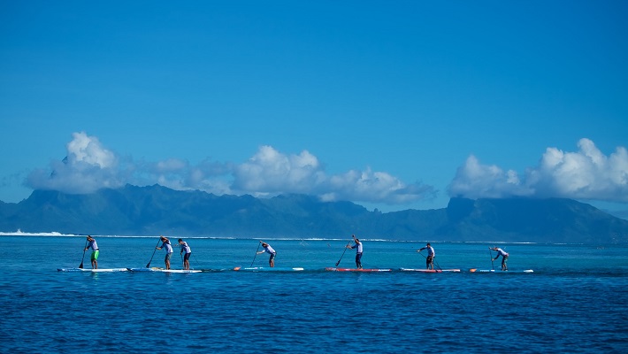 Décollage immédiat du Air Tahiti Nui Paddle Royal 2018