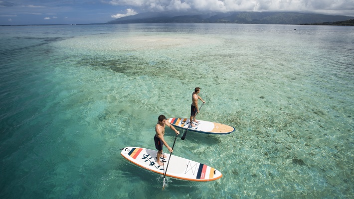 Les Frères Teulade à Tahiti avec Oxbow