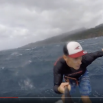 SUP Foil Tahiti: Flying over Tahitian waters with Julien Sudrat and Takuma