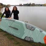 Céline Guesdon de retour au Nautic Paddle… en SUP Tandem