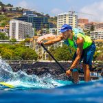 Ty Judson and Esperanza Barrera, Winners of the Madeira Island SUP Challenge 2022