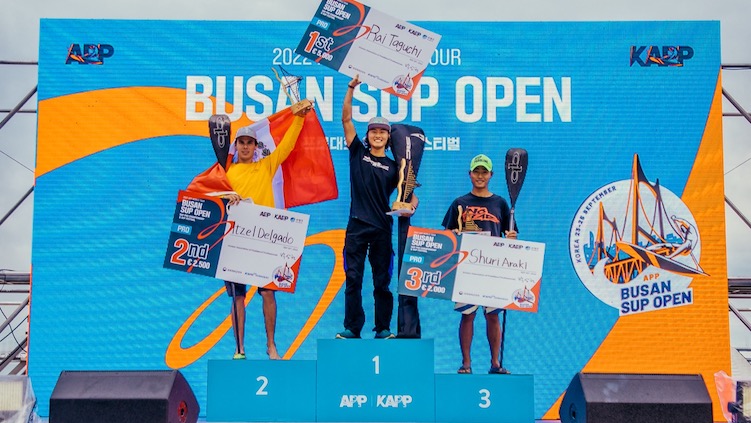 2022 Busan SUP Open Results: Küntzel and Tagushi win APP World Tour Stop #3 in Korea