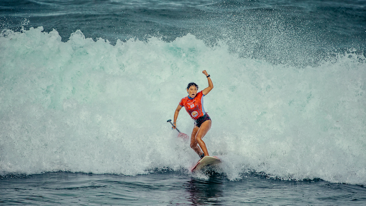 Kaede Inoue and Benoit Carpentier Claim 2022 APP SUP Surf World Title in Gran Canaria