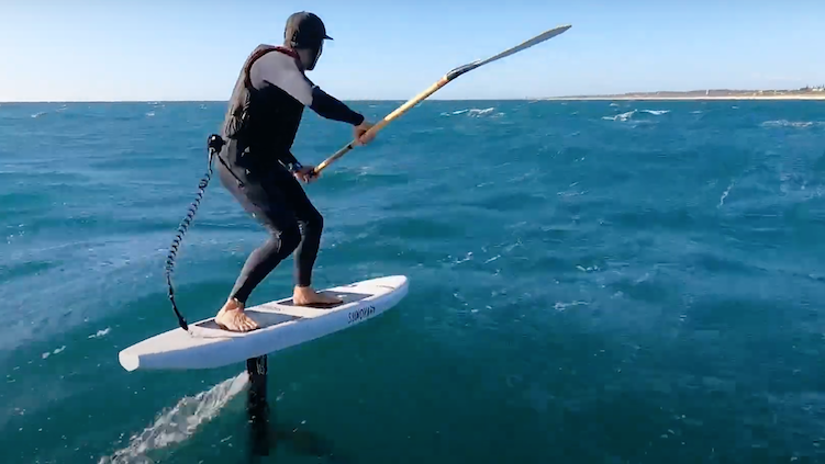 SUP Foil Downwind Tips – Getting started with SUNOVA’s Marcus Tardrew